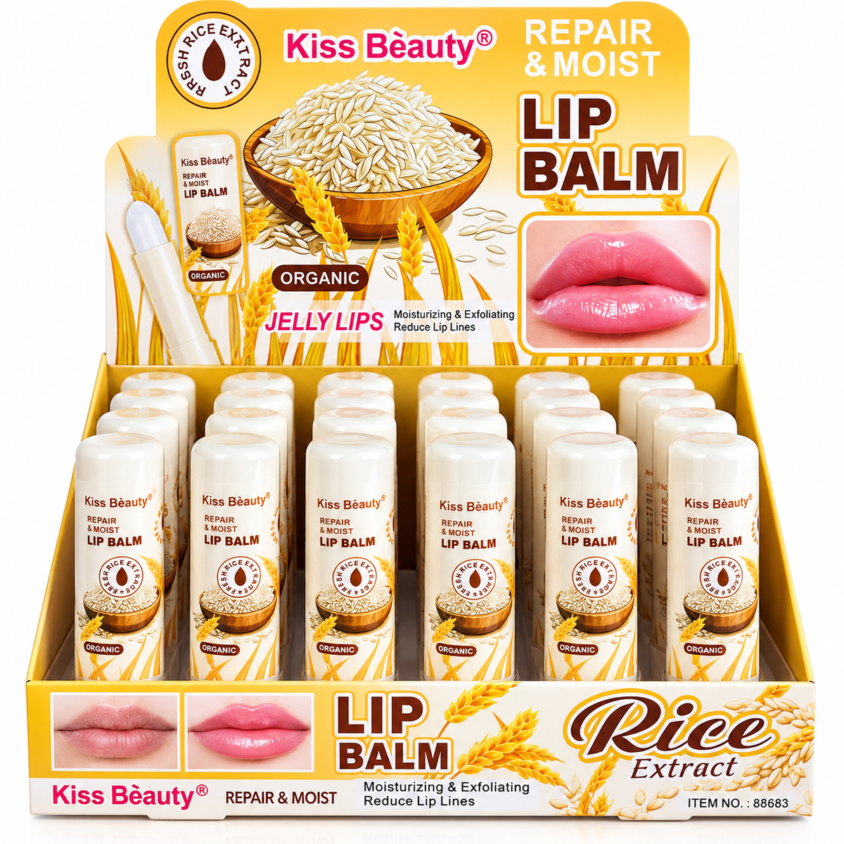 Bálsamo Labial de Arroz Repair & Moist