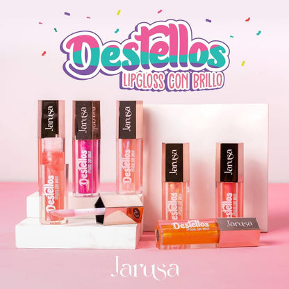 DESTELLOS LIP GLOSS CON BRILLO JARUSA